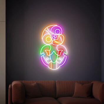 Papagei LED-Neonschild Wohnzimmer Bar