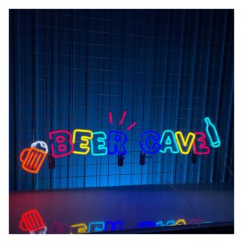 BEER CAVE LED-Neonschild für Bar Club