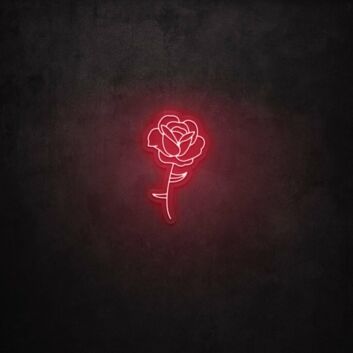 Rose LED-Neonschild Wohnzimmer Schlafzimmer