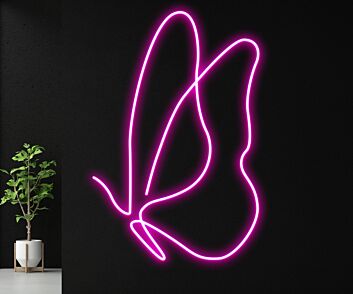 Schmetterling LED-Neonschild Wohnzimmer Schlafzimmer