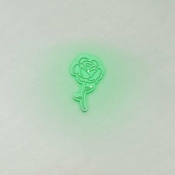 Rose LED-Neonschild Wohnzimmer Schlafzimmer