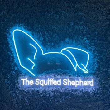 The Squiffed Shepherd LED-Neonschild für Bar Pub