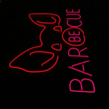 BARBECUE LED-Neonschild für Restaurant Grill