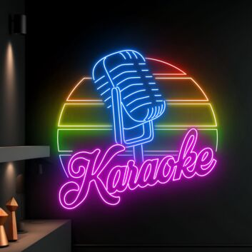 Karaoke LED-Neonschild für Bar und Club