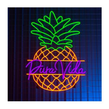 Pura Vida LED-Neonschild für Bar Cafe