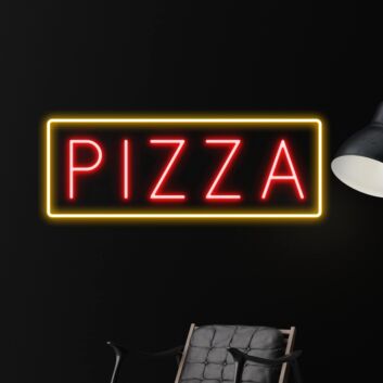 PIZZA LED-Neonschild für Pizzeria und Restaurant