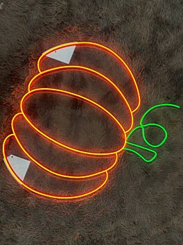Kürbis LED-Neonschild Wohnzimmer Café