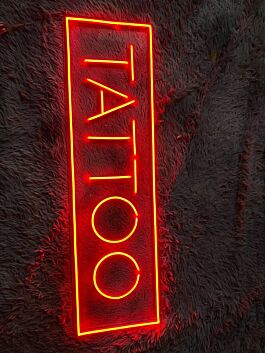 Tattoo LED Neonschild für Tattoo Studio &amp; Shop