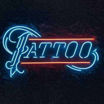 TATTOO LED-Neonschild für Tattoo Studio