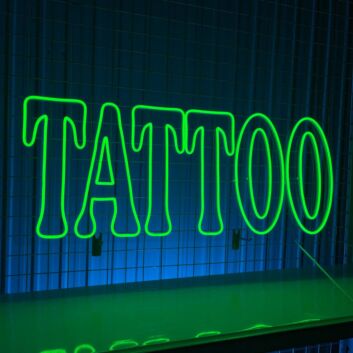 TATTOO LED-Neonschild für Tattoo Studio