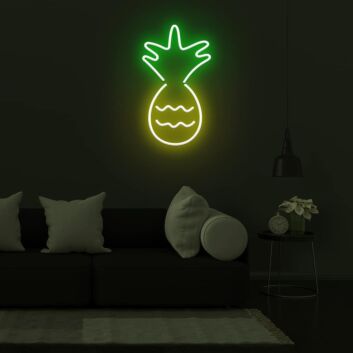 Ananas LED-Neonschild für Wohnzimmer oder Bar