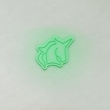 Einhornkopf LED-Neonschild für Kinderzimmer Wohnzimmer