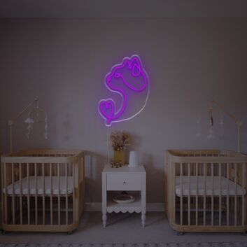 Cat With Love LED Neon Sign