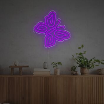 Schmetterling LED-Neonschild Wohnzimmer Schlafzimmer