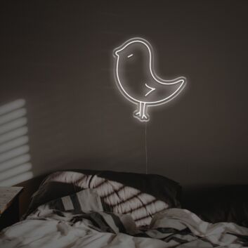 Vogel LED-Neonschild Schlafzimmer