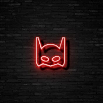 Katze Maske LED-Neonschild Gamingzimmer Bar