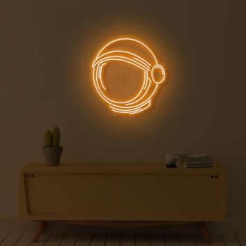 Astronautenhelm LED-Neonschild Wohnzimmer Kinderzimmer