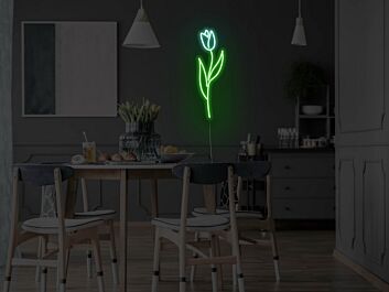 Tulpe LED-Neonschild Wohnzimmer Esszimmer