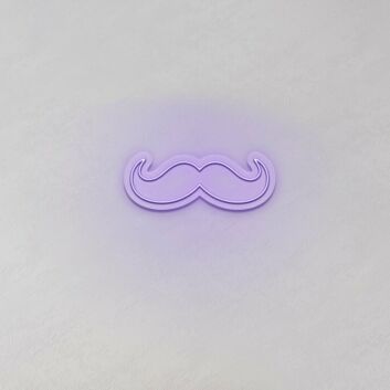 Schnurrbart Symbol LED-Neonschild Bar Barbershop