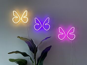 Schmetterling LED-Neonschild Wohnzimmer Schlafzimmer