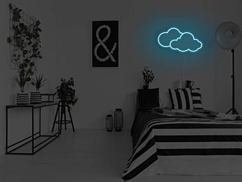 Wolken LED-Neonschild Schlafzimmer Wohnzimmer