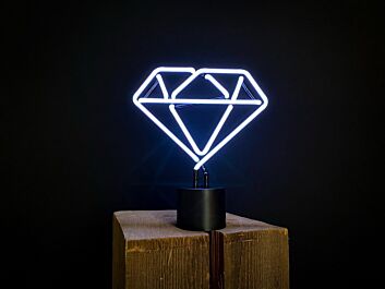 Diamant Symbol LED-Neonschild Wohnzimmer Schaufenster
