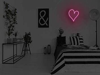 Herzsymbol LED-Neonschild für Schlafzimmer Wohnzimmer