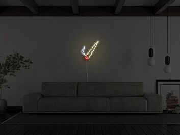 brennende Zigarette LED-Neonschild für Bar Club
