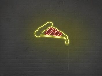 Pizza Geöffnet LED Neonschild