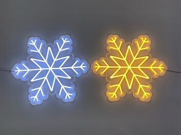 Snowflake Neon Sign