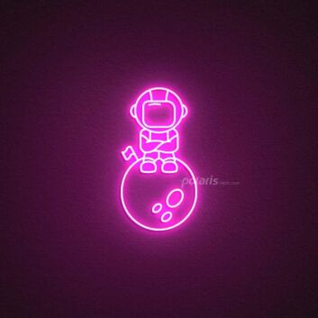 Astronaut Neon Sign