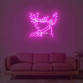 Katsuki Bakugo Neon Sign