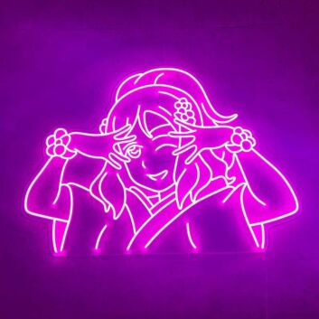 Mari Ohara Neon Sign