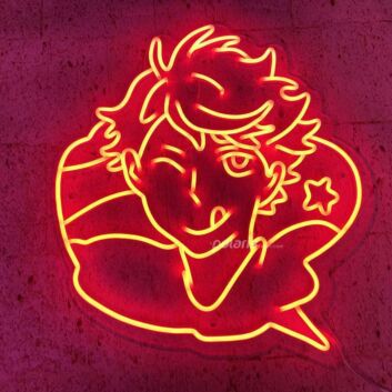 Oikawa Tooru Commercial Bubble Neon Sign