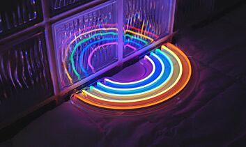 Regenbogen LED-Neonschild Wohnzimmer Kinderzimmer