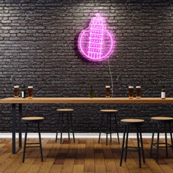 Schiefer Turm von Pisa LED-Neonschild für Bar Restaurant