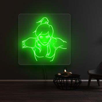 Muskelprotz Silhouette LED-Neonschild für Gamingzimmer und Wohnzimmer