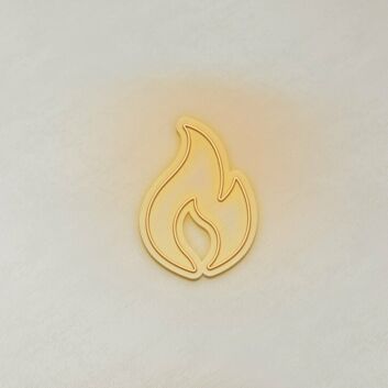 Flamme Symbol LED-Neonschild für Bar Club