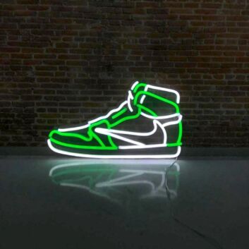 Sneaker LED-Neonschild für Schuhgeschäft und Wohnzimmer