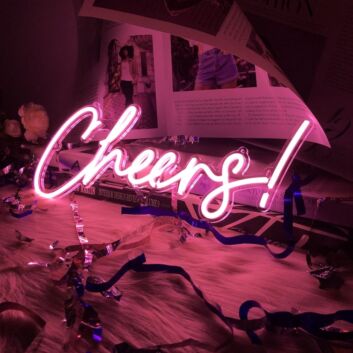 Cheers LED Neonschild für Bar Party und Zuhause