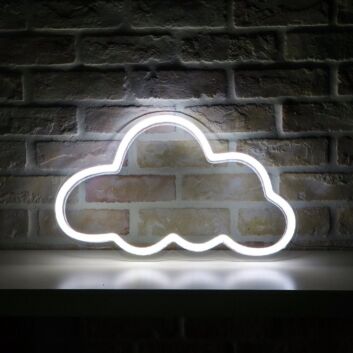 Wolke LED-Neonschild Wohnzimmer Kinderzimmer