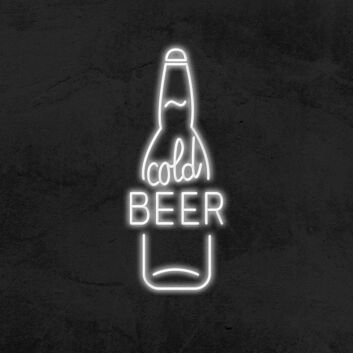 cold BEER LED-Neonschild für Bar und Restaurant