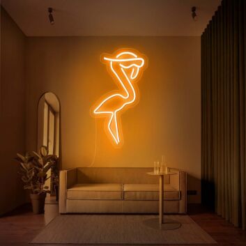 Flamingo LED-Neonschild für Wohnzimmer oder Bar