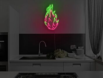 Drachenfrucht Früchte LED Neon Schild