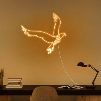 fliegender Adler LED-Neonschild für Wohnzimmer Büro