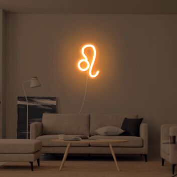 Löwe Sternzeichen Symbol LED-Neonschild für Wohnzimmer oder Schlafzimmer