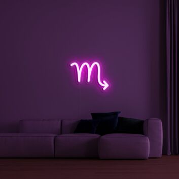 Skorpion Sternzeichen Symbol LED-Neonschild Wohnzimmer Schlafzimmer