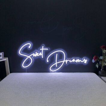 Sweet Dreams LED-Neonschild für Schlafzimmer