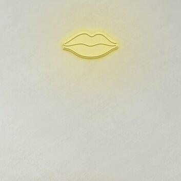 Lippenkontur LED-Neonschild für Bar und Wohnzimmer