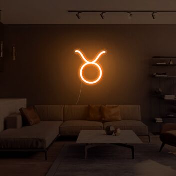 Stier Sternzeichen Symbol LED-Neonschild Wohnzimmer Dekoration